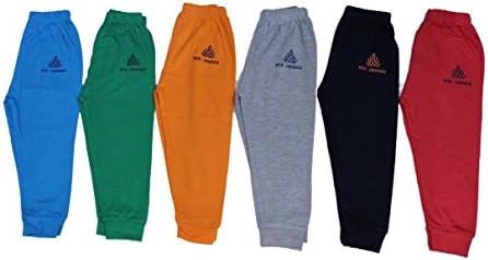 Mek Orange Cotton Track Pants - Pack of 6
