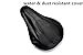 NewYork Bike Seat Waterproof Cover - Shield Bicycle Saddle Rain Cover (Black)