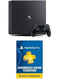 PlayStation 4 Pro 1TB Console + 12 Month PlayStation Plus Membership
