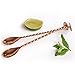 Copper Bar Spoons with Muddler Ends - Set of 2
