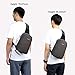 Tigernu Sling Bag, Crossbody with Headphone Port Water Resistant Bags Men Women