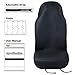 AULLY PARK Universal Car Seat Cover,Waterproof Seat Covers for Cars,Driver Seat Cover,Waterproof Car Seat Protector-Black
