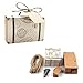 E-Goal 50Pcs/Pack Mini Suitcase Wedding Favor Candy Box for Wedding Party Decoration