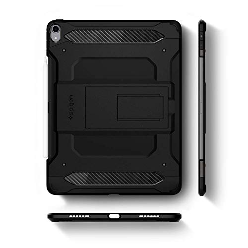 Spigen Tough Armor Tech Compatible con iPad Pro 12.9 (2018) Funda - Negro - Imagen 7