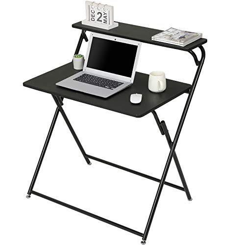 Itaar Portable Folding Computer Desk NoAssembly Required, Foldable