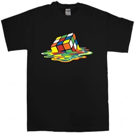 Rubix Cube T-Shirt - Size 4XL - 7XL Big Bang Theory TBBT T Shirt Sheldon 5XL 6XL (S)