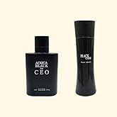 TWISHA Acqua Black Ceo & Amazing Code Cologne Eau de Parfum Natural Spray 3.4 Fl Oz each Perfume for Men Suitable for All Skin Type Fragrance Daily Used