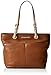 MICHAEL Michael Kors Women's Bedford Top Zip Pocket Tote, Luggage, One Size