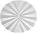Whatman 10311847 Quantitative Folded Filter Paper, 4-7 Micron, Grade 597-1/2, 185mm Diameter (Pack of 100)