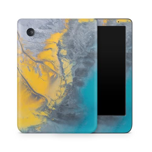 E-Reader Skin Compatible with Kobo Clara Colour (2024) - Yellow Spill - Premium…