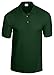 Gildan Men's DryBlend Preshrunk Short Sleeve Polo Shirt, Medium, Kelly Green