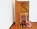 Baby & Mom Baby Safety Metal Gate with Walk-Through Door, Locking System and 1 Extension, 29-to-39 Inch