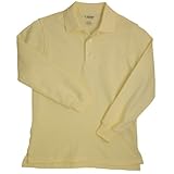French Toast School Uniforms Long Sleeve Interlock Knit Polo Boys