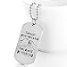 FAYERXL Dog Tag for Son from Dad Necklace-Through Good Times&Bad I Will Always BE Your DAD-Air Force Pendants