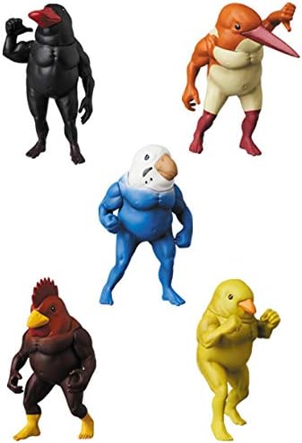 ガチムチ鳥2 全5種 全世界で大ヒットを記録したガチムチ鳥の新色登場 メディコム トイ