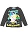Peppa Pig George Toddler Boys Long Sleeve Tee (5T, Dark Grey)