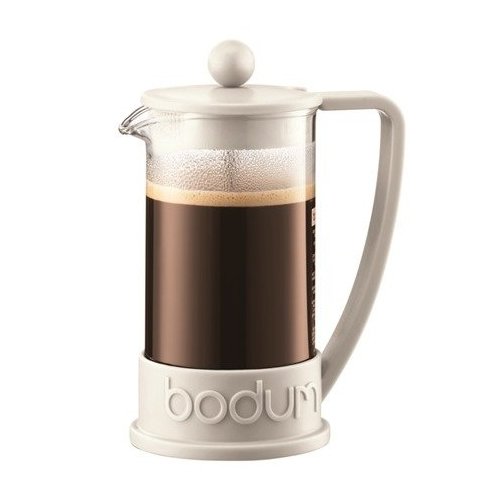 Bodum Brazil Three Cup French Press Coffee Maker - Off White