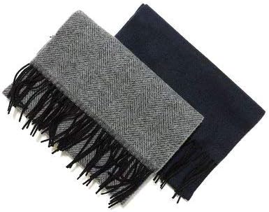 Amazon アルテア ヘリンボーン ウールストール Navy ストール マフラー 通販