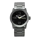 Nixon Men's A276-000 Stainless-Steel Analog Black Dial Watch