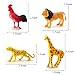 JOYIN 28 Pcs Animal Figures Filled Hearts with Valentine Cards for Kids Valentine Classroom Exchange Party Favors, Valentine Gift Exchange, Game Prizes and Carnivals Gift