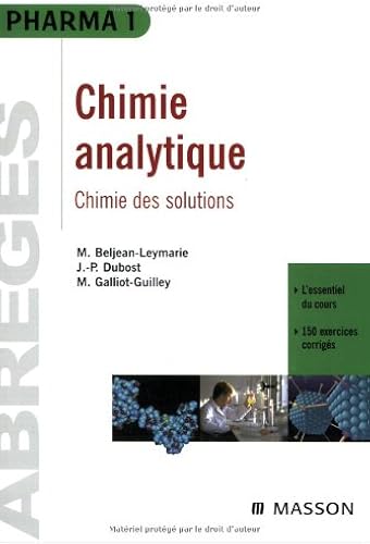 Download Chimie analytique : chimie des solutions: POD PDF