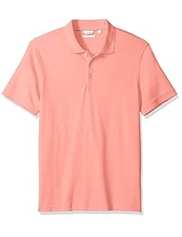 Calvin Klein Polo de algodón de manga corta para hombre