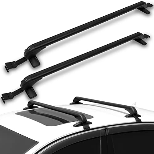 ECCPP Roof Rack Crossbars Universal 48" Window Frame Roof Rack