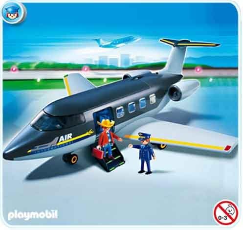 Playmobil #5811 Jet Airliner Airplane