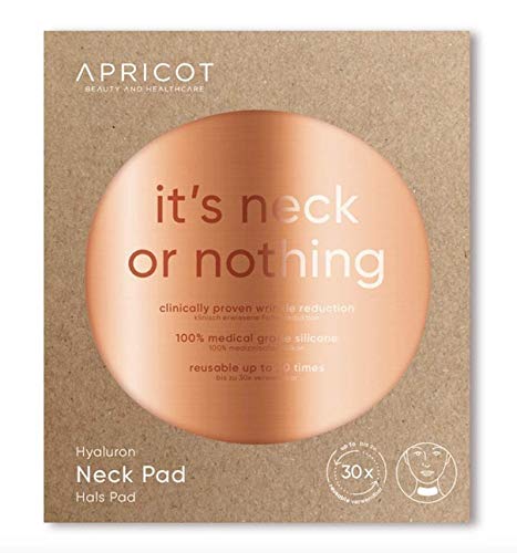 NEW on Amazon USA! BESTSELLER in Germany! Silicone care Neck Pad to eliminate and prevent neck wrinkles!