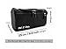 Toiletry Bag for Men Oli & Ode Hanging Travel Toiletry Kit for Men Toiletries cosmetics Rugged & Water Resistant with Mesh Pockets & Sturdy Hanging Hook Shower Bag-Black