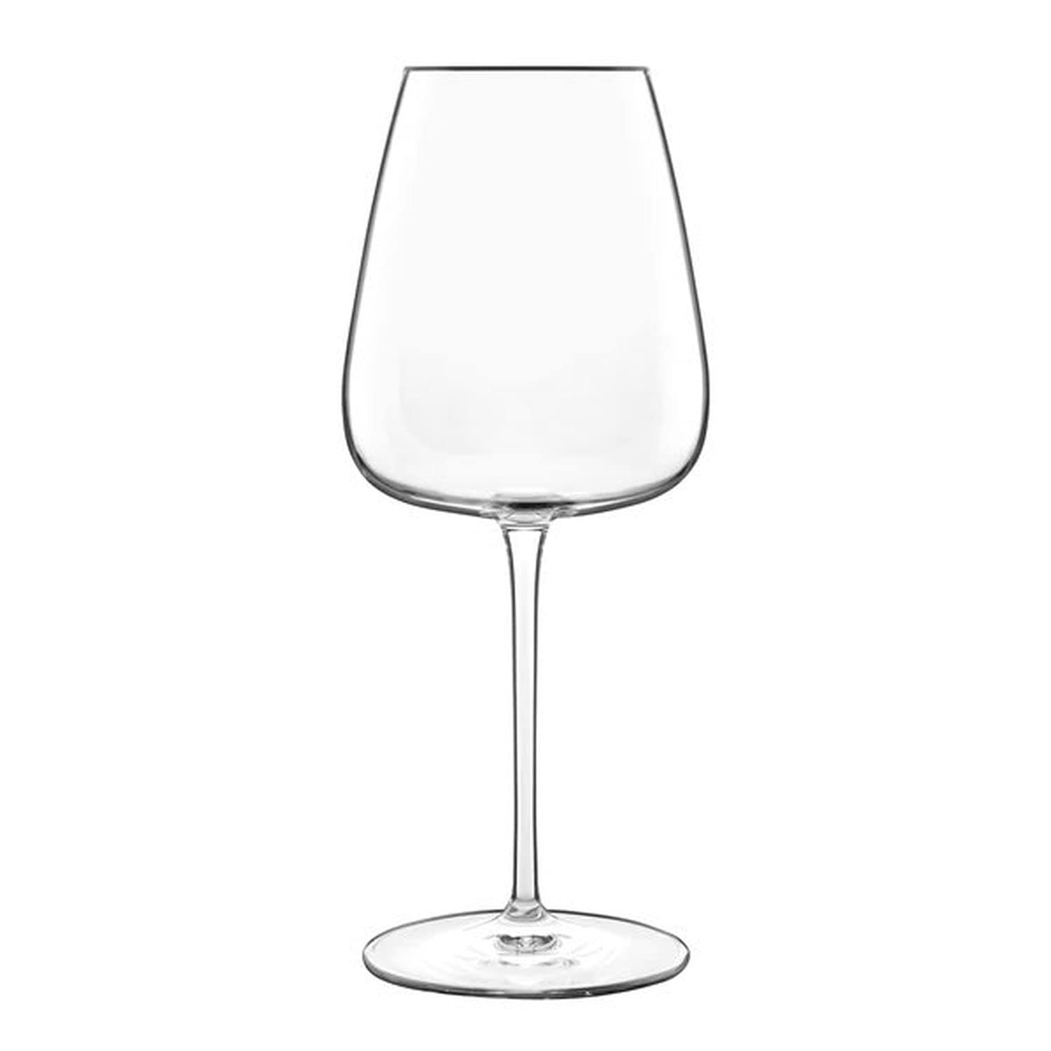 Luigi Bormioli White Wine Glasses Set of 4 - Talismano Crystal Wine Glasses 450ml, Ultra Clear & Durable Dishwasher Safe Glassware with Titanium Reinforced Stems, Gift Box Included, Made In Italy