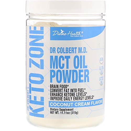 Keto Zone MCT Oil Powder (Coconut Flavor) (300 grams) (30 ...