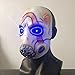 Game Borderlands 3 Psycho Latex Mask Led Light Eyes Scary Halloween Cosplay