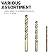 BOSCH CO2141 1-Piece 7/32 In. x 3-3/4 In. Cobalt Metal Drill Bit for Drilling Applications in Light-Gauge Metal, High-Carbon Steel, Aluminum and Ally Steel, Cast Iron, Stainless Steel, Titanium