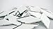 2 Inch Diamond Shape Mirror Mosaic Tile. 25 pcs