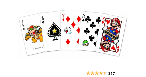 Nintendo Super Mario Standard Playing Cards Japan Import Video Games Amazon Com