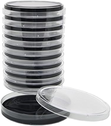 BCYE Selective Agar with CAV (Buffered Charcoal Yeast Extract), for The Selective Isolation of Legionella Spp, 15x100mm Plate, Order by The Package of 10, by Hardy Diagnostics