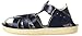 Salt Water Sandals by Hoy Shoe Sharks,Blue/Navy,7 M US Toddler