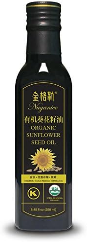 Tohkin Food USA Nuganico Organic Sunflower Seed Oil 250 ml