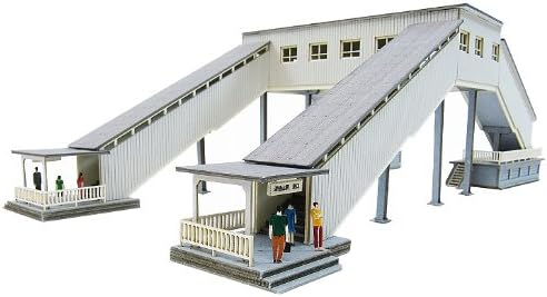 Amazon さんけい 1 2 ミニチュアートプチ Z 橋上駅舎 Mp01 127 ペーパークラフト ペーパーアート 通販