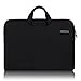 Arvok 13 13.3 14 Inch Multi-Color & Size Water-Resistant Laptop Sleeve Bag with Handle/Notebook Computer Case/Ultrabook Briefcase Carrying Bag, Black primary
