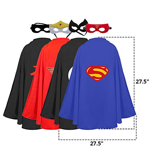 Superheroes Costume Set for Kids, Boys, Girls - 8-Piece Set - Dress-Up Group -Party Supplies-Durable, Materials - Thumbnail 3