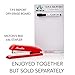 Swingline Stapler, Milton's Red Stapler from Office Space Movie, 646 Desktop Stapler Heavy Duty, 20 Sheet Capacity, For Office Decor, Desk Accessories & Home Office Supplies (64698)