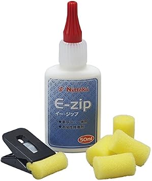 Amazon ニッタク Nittaku 卓球 ラバー用 水溶性接着剤 E ジップ スムースタイプ 1本入り Nl 9100 ニッタク Nittaku ラバー