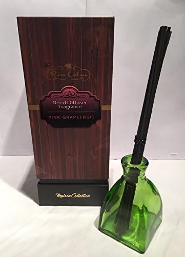 Reve Calme MAISON COLLECTION Reed Diffuser &amp; Fragrance - PINK GRAPEFRUIT (6.8 Fl. Oz./201.10mL) + Reed Diffuser Sticks