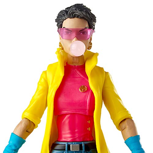 Marvel Hasbro Legends Series 6" Collectible Action Figure Jubilee Toy (X-Men Collection) – with Caliban Build-A-Figure Part