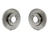 Front Disc Brake Rotors Pair For Kia Sedona K8-100341