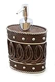 Horseshoe Lotion / Soap Pump Dispenser - Rustic Western Horse Bathroom Kitchen Decorative