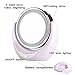 BuySShow 5x Magnification LED Light Makeup Mirror with 360°Rotating 5.5 inch Travel Mirror screen - Bright Tap Lighted Wireless Travel Mirror / Bathroom Mirror