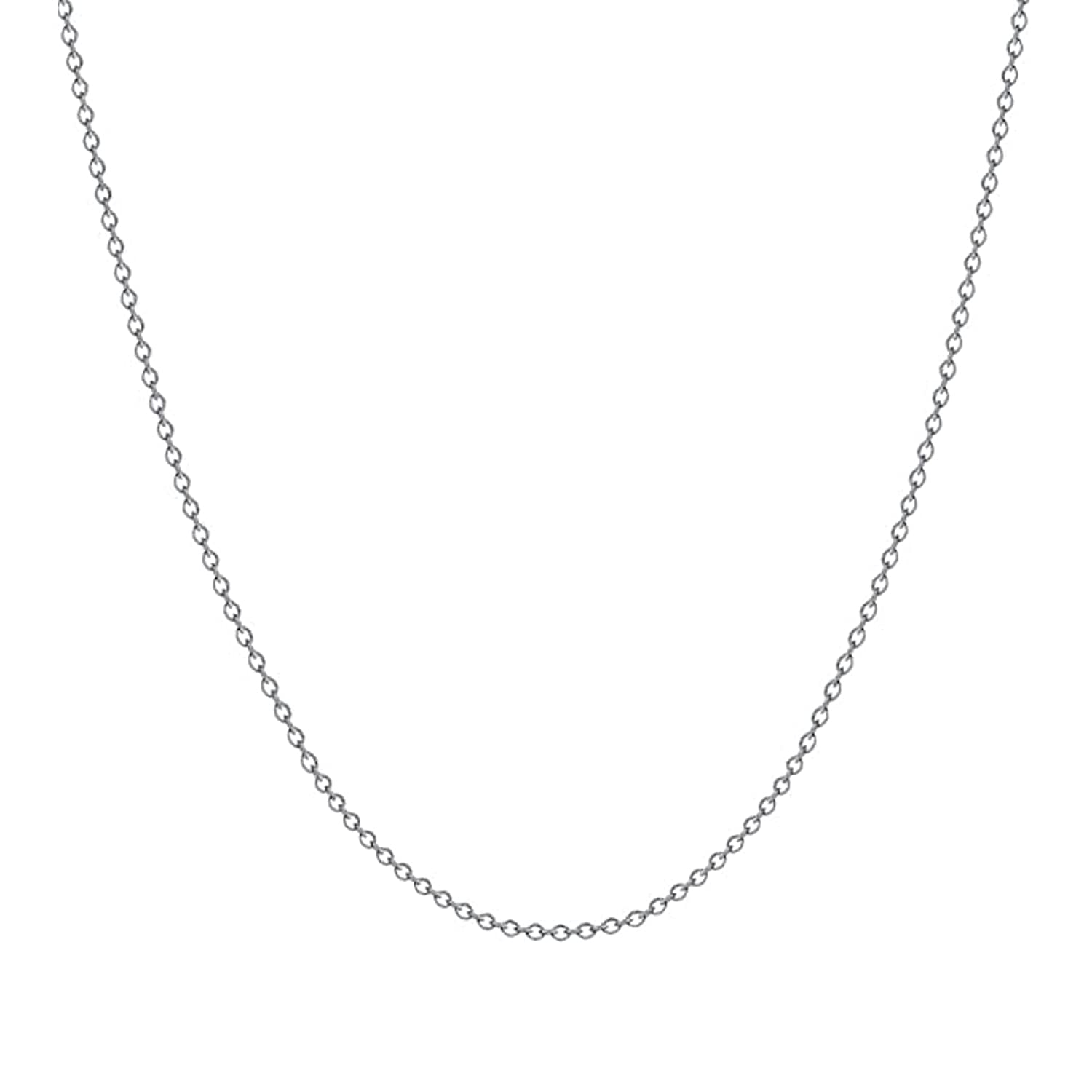 HARMONY BOLA Sterling Silver Necklace Chain 18+2 inch